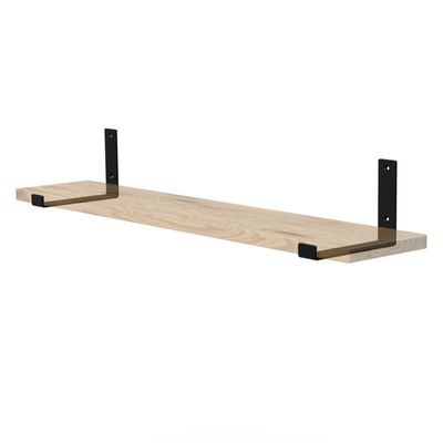 Hyldeknægt 2 stk. 20x4x14 cm sort metal 5 mm hul ML-Design