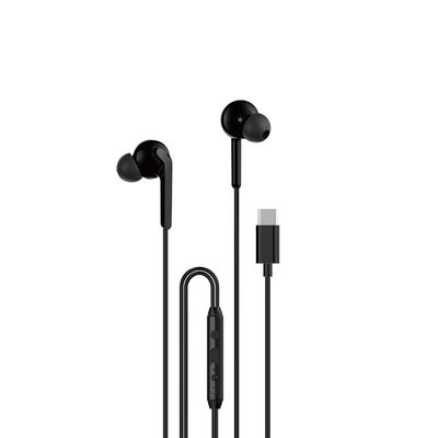 Dudao In-Ear Hovedtelefoner USB-C 1.2m X3C Plus - Sort
