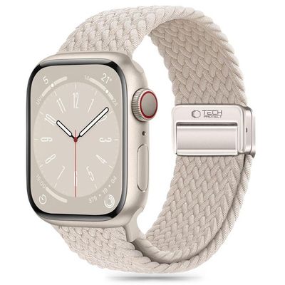 Tech-Protect Apple Watch (44/45/46/49mm) Armbånd NylonMag - Stjernelys
