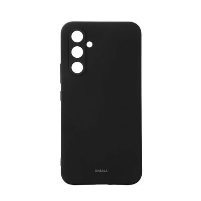 Onsala Mobilskal till Galaxy A55 5G Silikonkänsla - Svart