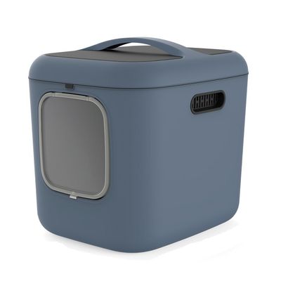 Rotho MyPet Biala XL kattebakke 61,4x49,2x57,6 cm blå