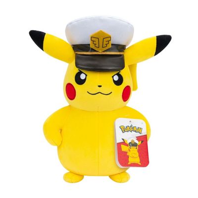 Pokémon Pehmolelu Kapteeni Pikachu 20 cm