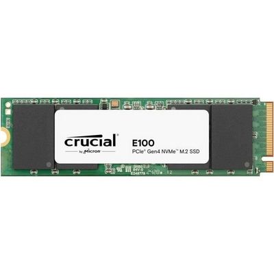 Sisäinen SSD-levy - CRUCIAL - E100 - 1 TB - PCIe Gen4 NVMe M.2 - Jopa 5000 MB/s