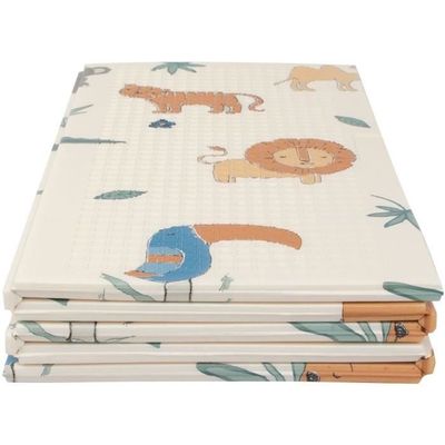 Vendbar legemåtte - NUBY - 200 x 150 x 1 cm - Safari