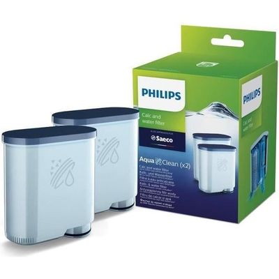PHILIPS CA6903/22 filterpatron för kaffemaskin - Tar bort kalkavlagringar naturligt - 2-pack filter