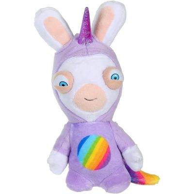 RABBITS Yksisarvinen Pehmolelu Kani Äänillä Violetti - 18 cm