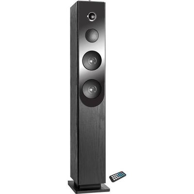 INOVALLEY HP33-CD Bluetooth-ljudtorns-CD-spelare - svart