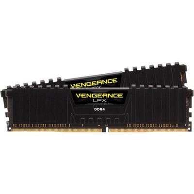 RAM-minne - CORSAIR - Vengeance LPX DDR4 - 16GB 2x8GB DIMM - 3200 MHz - 1.35V - Svart (CMK16GX4M2E3200C)