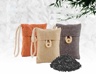 Luftrenser Bambus Kulpose 100 g - 2-pak