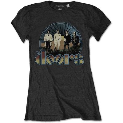 The Doors Ladies T-Shirt: Vintage Field (Medium)