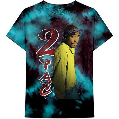 Tupac Unisex T-Shirt: Vintage Tupac (Dye-Wash) (XX-Large)