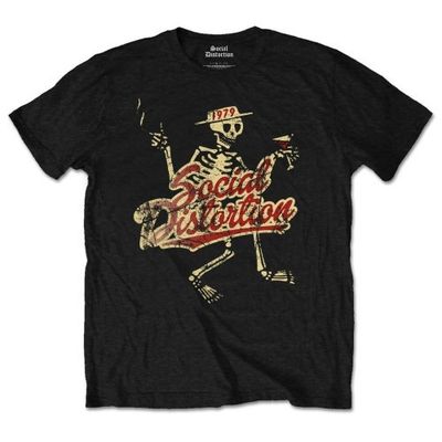 Social Distortion Unisex T-Shirt: Vintage 1979 (Medium)