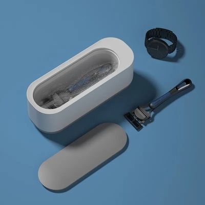 Monikäyttöinen ultraäänipuhdistin laseille, kelloille, koruille ym.