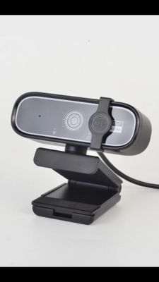 NÖRDIC USB Webcam 1080P Full HD 30fps med mikrofon roterbar 360 grader 2MP autofokus