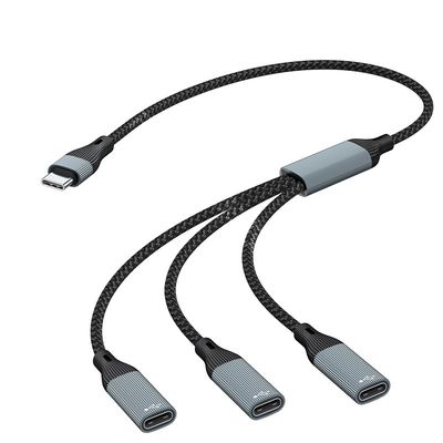NÖRDIC USB-C-hub USB-C til 3xUSB-C