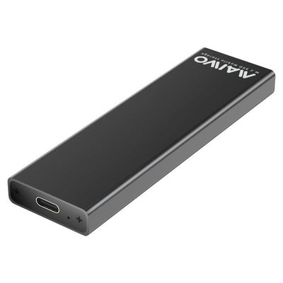 Maiwo K1688S M.2 SATSSD til USB C Gen1 5Gbps Ekstern oppbevaringshytte B-Key og B & M Key Aluminium