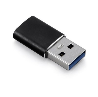 NÖRDIC USB C OTG USB A sovitin, metallinmusta