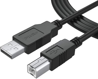 NÖRDIC USB2.0 A-uros-B-uroskaapeli 3m