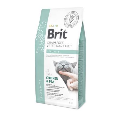 Brit Veterinary Diet Struvite spesialfôr for katter 5kg