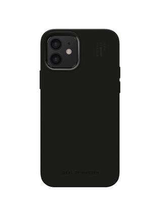 Silicone Case MagSafe iPhone 12 / 12 Pro Black