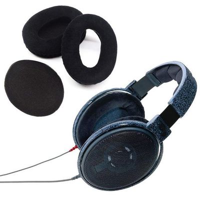 Sennheiser HD 650 öronkuddar velour by headphoneparts