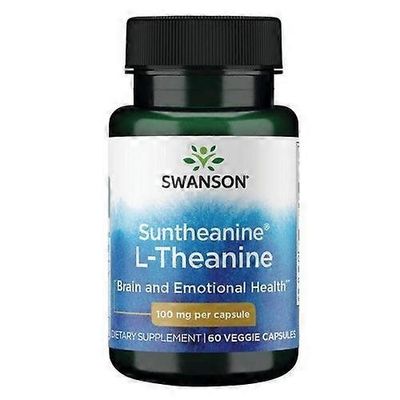 L-Theanin 100 mg – 60 kapsler Swanson