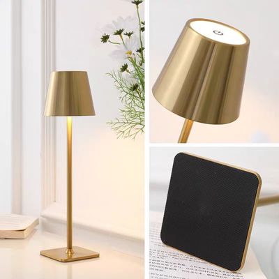 Bordlampe LED med touch & oppladbar funksjon