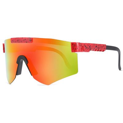 Viper Unisex Polarized Sports Solbriller Crimson Red (C9)