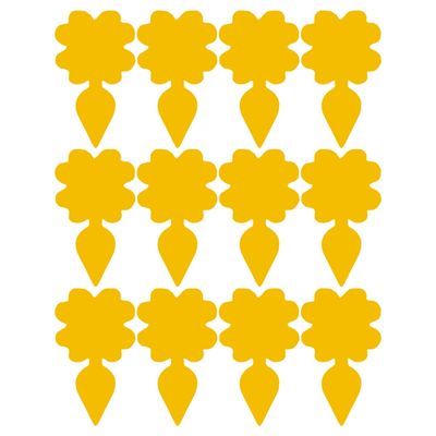 12-Pack Insektsfällor för Rabatt / Växter / Plantor