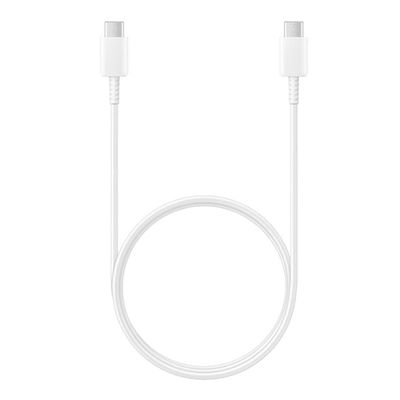 Alkuperäinen Samsung USB-C–USB-C-kaapeli 3A – 1,8 m – Valkoinen