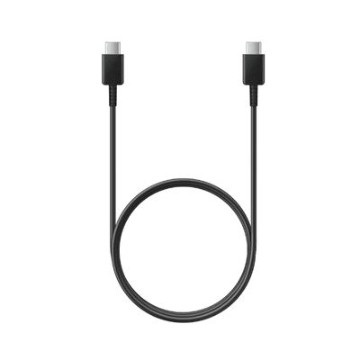 Alkuperäinen Samsung USB-C - USB-C -kaapeli 3A - 1M - Musta