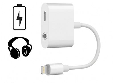 SiGN Lightning til 3.5mm Adapter til Lyd & Opladning