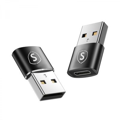 SiGN USB-C - USB-A -sovitin, 2 kpl