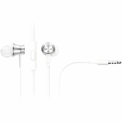 Original Xiaomi Mi Basic In-Ear Hovedtelefoner 3.5mm - Sølv