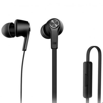 Original Xiaomi Basic Edition Piston In-Ear Hovedtelefoner 3,5 mm - Sort