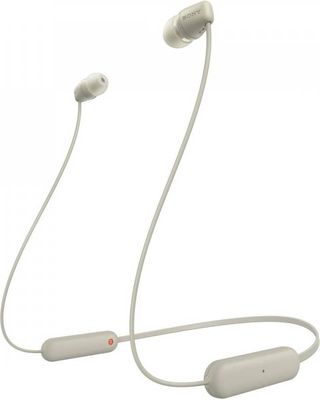 Original Sony WI-C100 trådløse In Ear - Beige