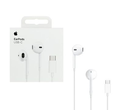 Original Apple Earpods med mikrofon og fjernbetjening - USB-C