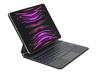 Original Belkin Connect Pro Magnetisk Tastatur Folio Ipad Pro 13\" (M4) - Sort