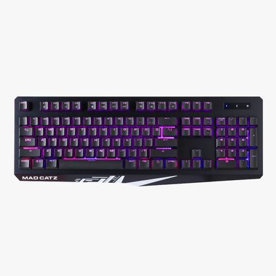 Mad Catz S.T.R.I.K.E. 2 Mechanical -pelinäppäimistö, musta - US-asettelu