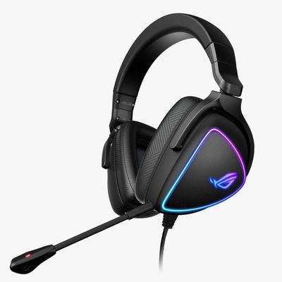 ASUS ROG Delta S USB-C Gaming Headset med AI-støjannullerende mikrofon