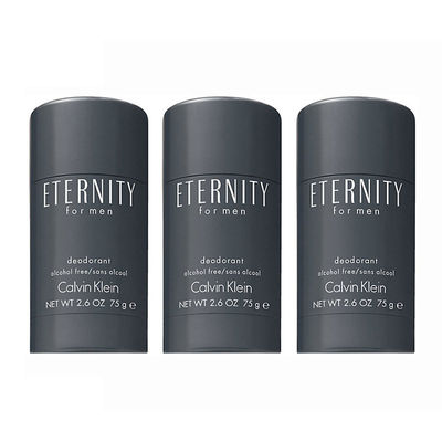 3-pack Calvin Klein Eternity For Men Deostick 75ml