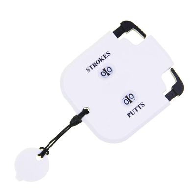 Golfin tuloslaskuri 2 pelaajan lyöntilaskuri Golfin lyöntien määrä Lyöntien määrä Puttin pistelaskuri Golfpisteiden ilmaisin valkoinen ja musta