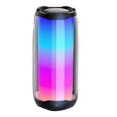 Pulse 5 Pulse 4 Vedenpitävä kannettava Bluetooth-kaiutin valonäytöllä_FC10 Pulse4 Black