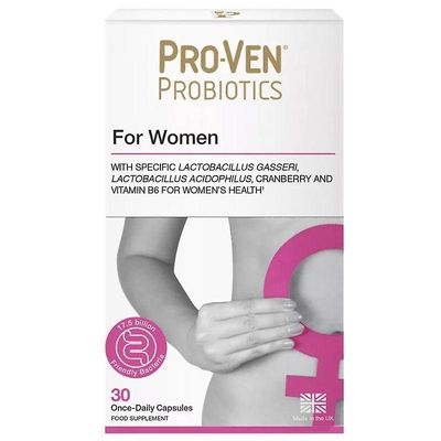 ProVen Probiotics Naisten Lactobacillius &; Bifidus Cranbery kapseleilla 30