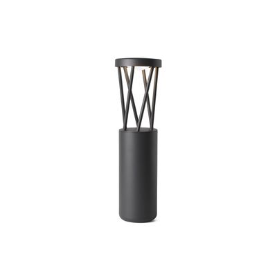 Faro Lighting Twist Udendørs Led Mørkegrå Pullert Piedestal Lampe 10W 3000K IP65