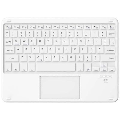 172 langaton näppäimistö kosketuslevyllä kannettava Bluetooth-näppäimistö iOS / Mac Android Windows - Whit Monivärinen White