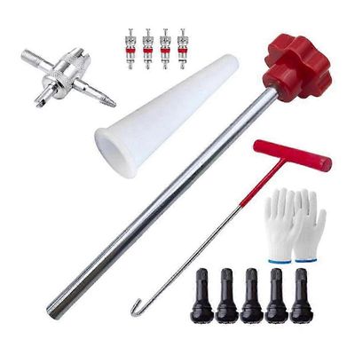 Rengasventtiilin työkalusarja TR413-venttiilin vaihtoon ja asennukseen