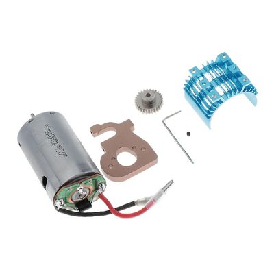 1303 Motorophæng + 1308 Motor + 27t Motor gear + Sekskantnøgle + Skruer + Motor køleplade til 144001 1/14 Rc Model Bil