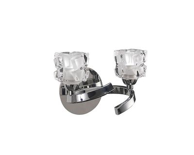 Inspired Lighting Is væglampe skiftede 2 lys G9 ECO, poleret Krom