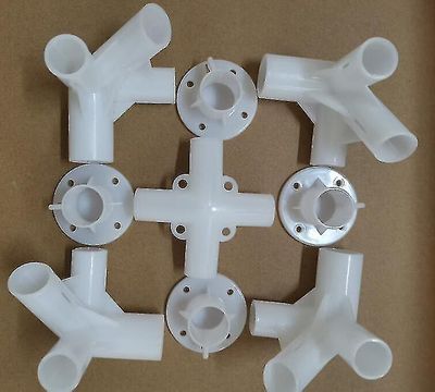 Katoksen asennusvaraosat 4-suuntaiset keskiliittimet 3x3m huvimajalle markiisi teltta jalat huvimaja korvaava